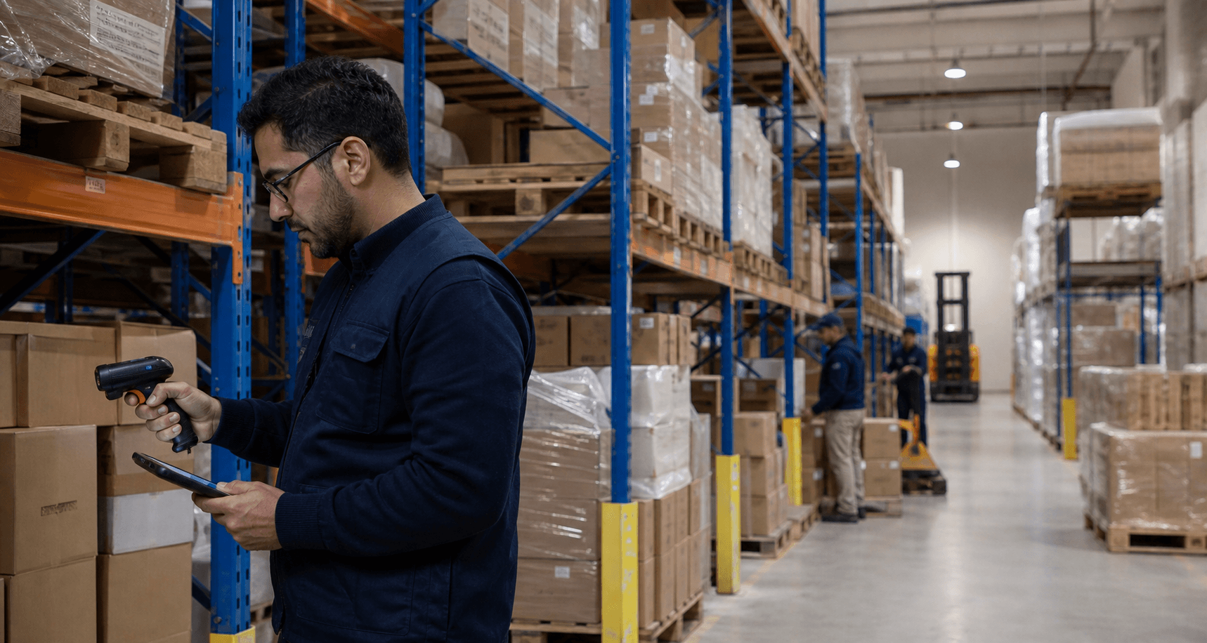 Opérations de distribution et système de suivi en entrepôt